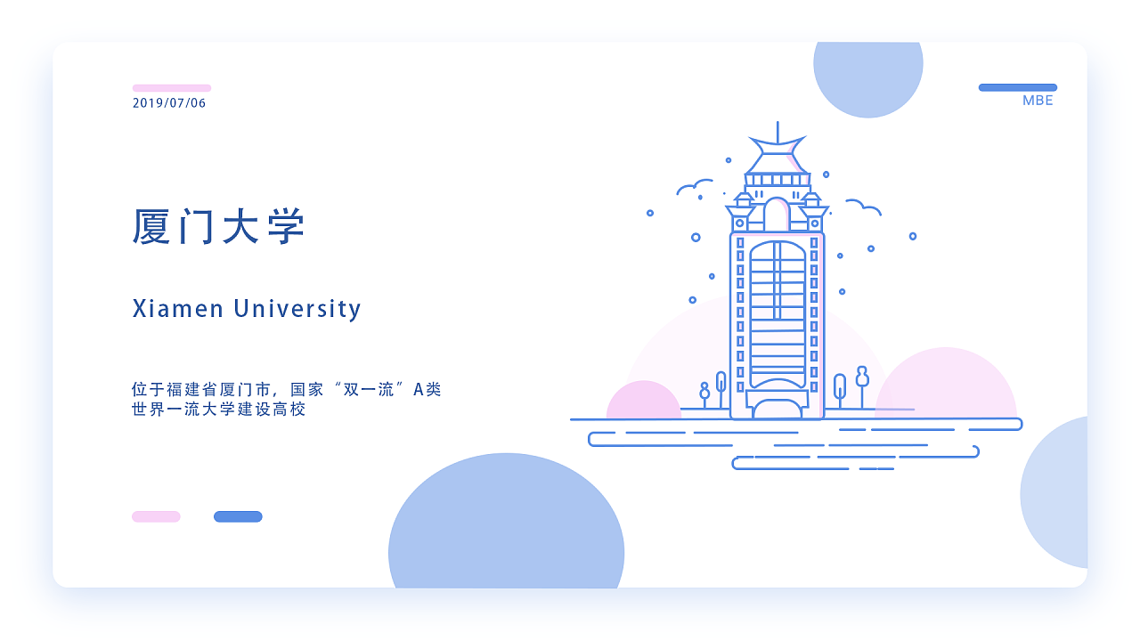 MBE建筑圖標(biāo)設(shè)計--廈門